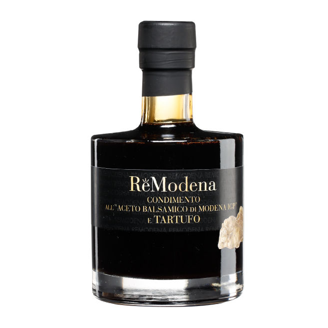 Balsamic Vinegar of Modena PGI and truffle dressing